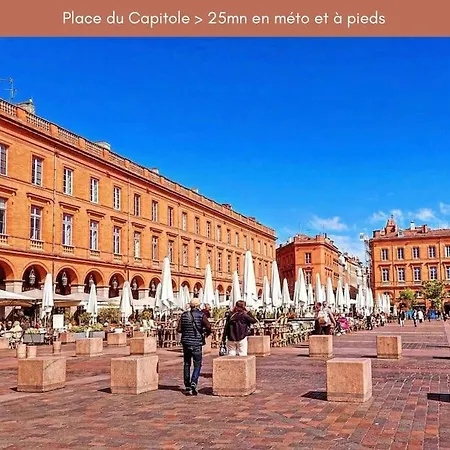 Magnifique 115m2 - 3 - Parking Gratuit Апартаменты Тулуза
