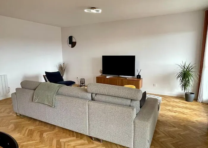 Magnifique 115m2 - 3 - Parking Gratuit Lägenhet